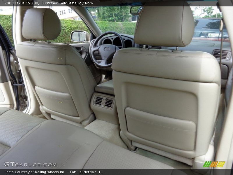 Burnished Gold Metallic / Ivory 2000 Lexus GS 300