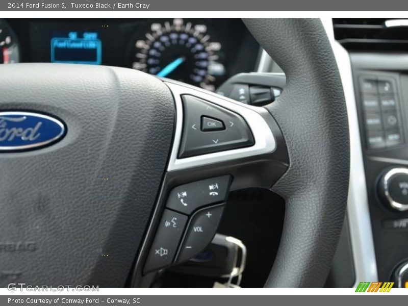 Tuxedo Black / Earth Gray 2014 Ford Fusion S