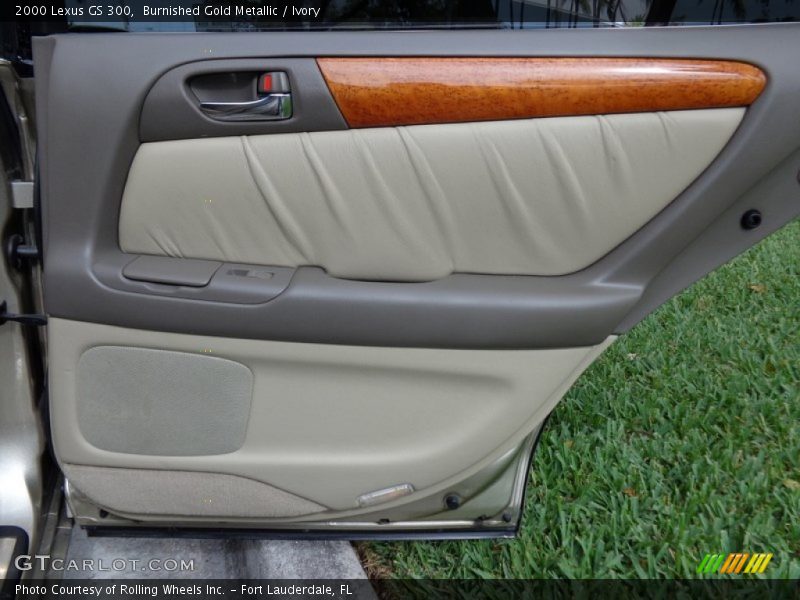 Burnished Gold Metallic / Ivory 2000 Lexus GS 300