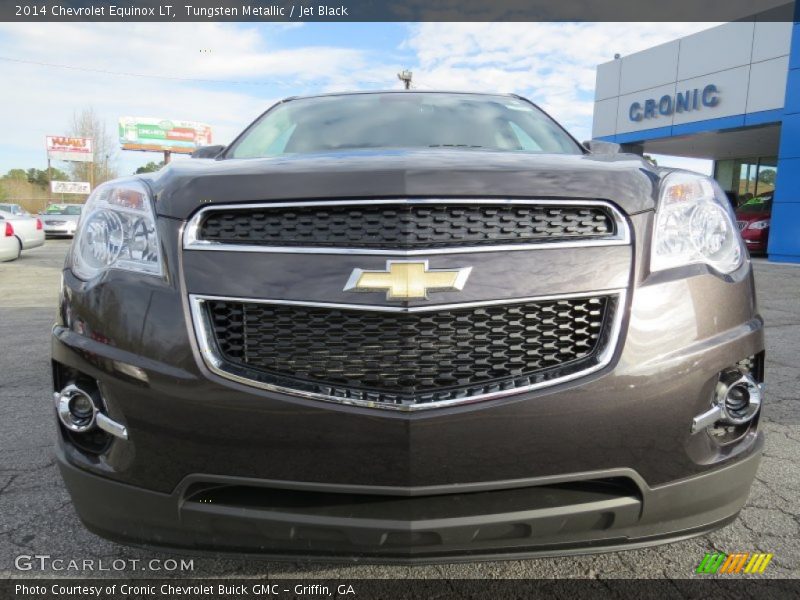 Tungsten Metallic / Jet Black 2014 Chevrolet Equinox LT