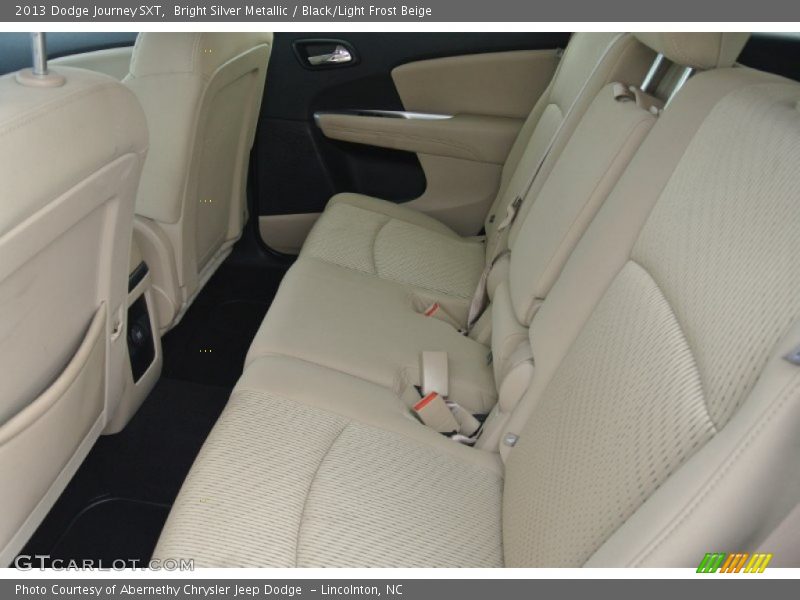 Bright Silver Metallic / Black/Light Frost Beige 2013 Dodge Journey SXT