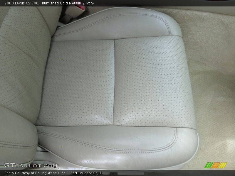 Burnished Gold Metallic / Ivory 2000 Lexus GS 300