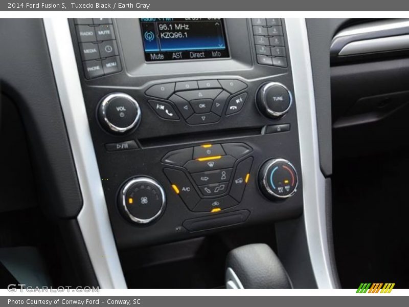 Tuxedo Black / Earth Gray 2014 Ford Fusion S