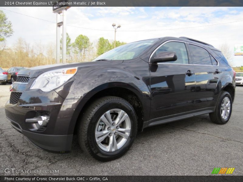 Tungsten Metallic / Jet Black 2014 Chevrolet Equinox LT
