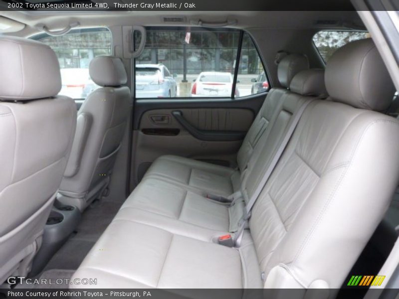 Thunder Gray Metallic / Oak 2002 Toyota Sequoia Limited 4WD