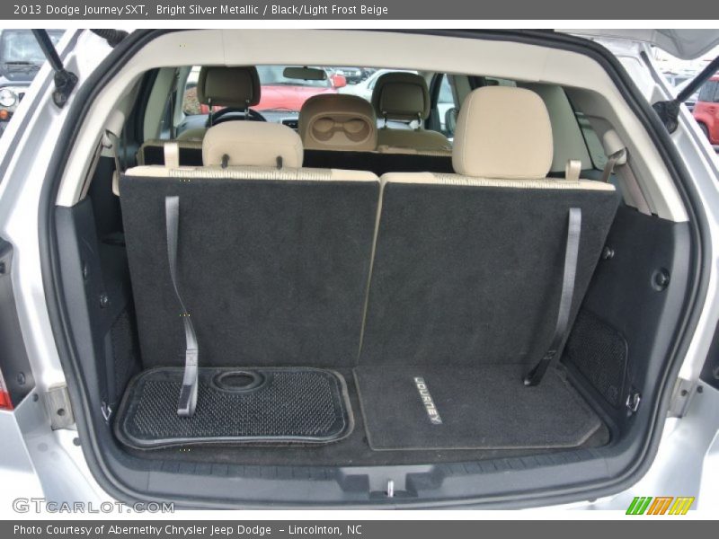 Bright Silver Metallic / Black/Light Frost Beige 2013 Dodge Journey SXT