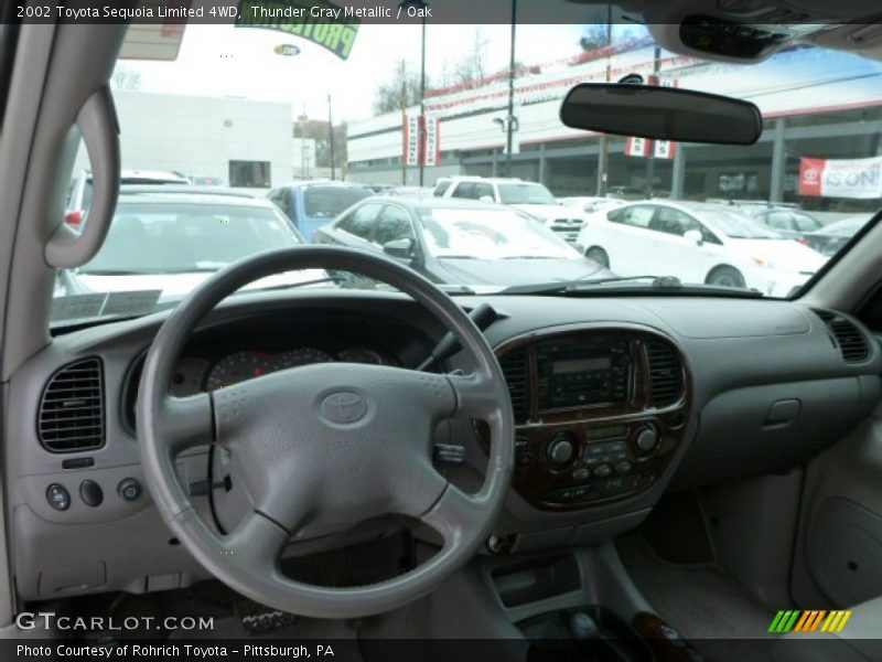 Thunder Gray Metallic / Oak 2002 Toyota Sequoia Limited 4WD