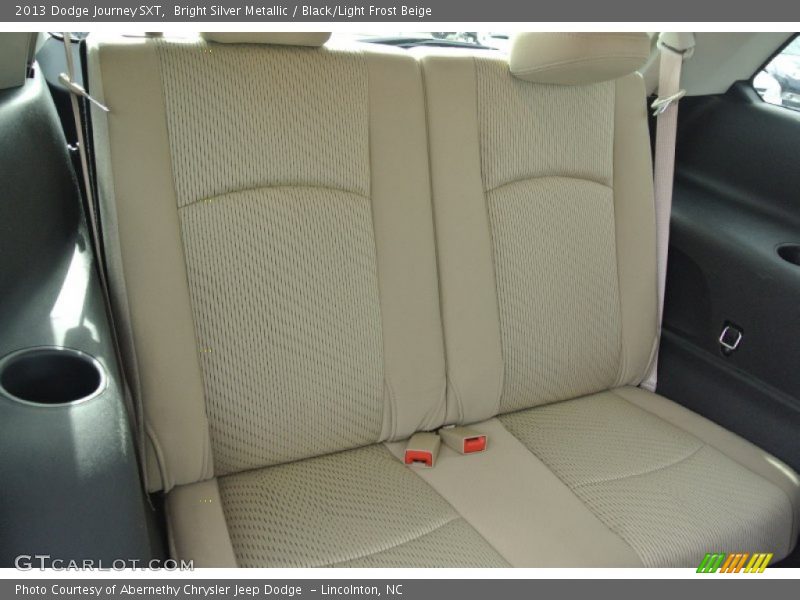 Bright Silver Metallic / Black/Light Frost Beige 2013 Dodge Journey SXT