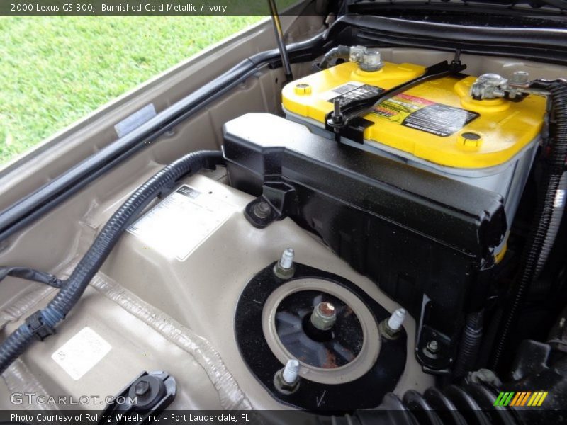 Burnished Gold Metallic / Ivory 2000 Lexus GS 300