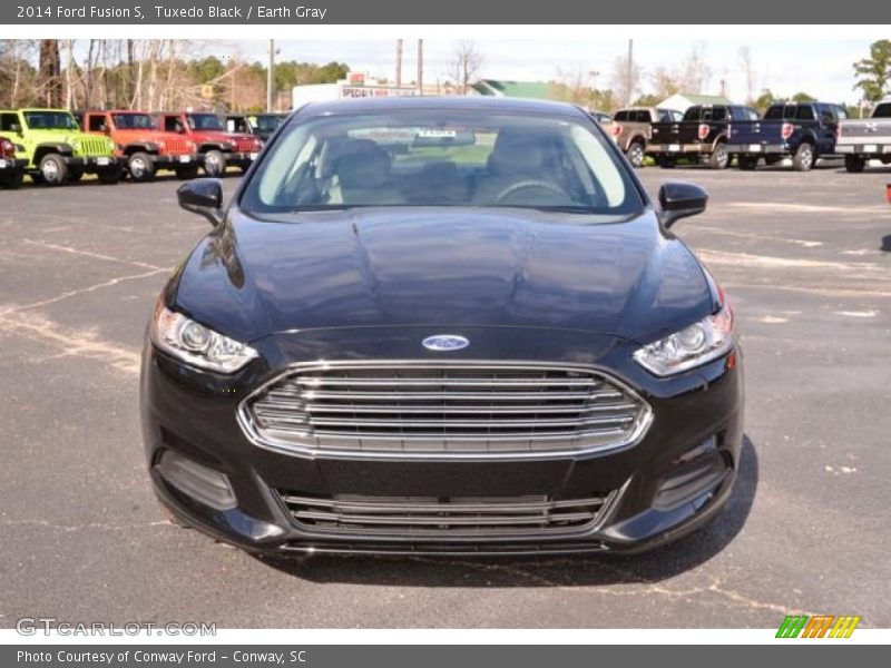 Tuxedo Black / Earth Gray 2014 Ford Fusion S