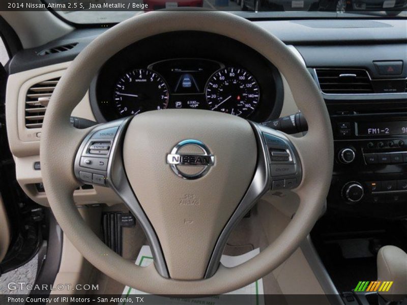 Java Metallic / Beige 2014 Nissan Altima 2.5 S