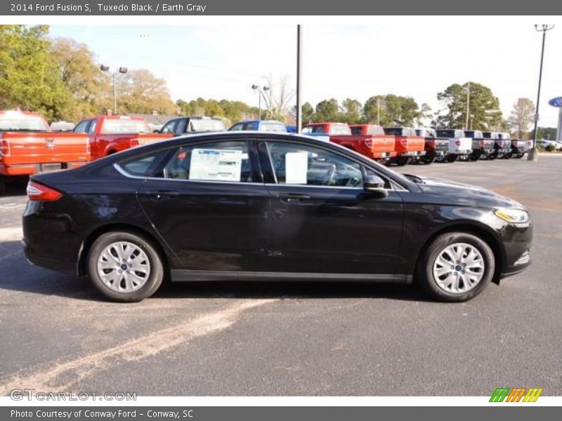 Tuxedo Black / Earth Gray 2014 Ford Fusion S