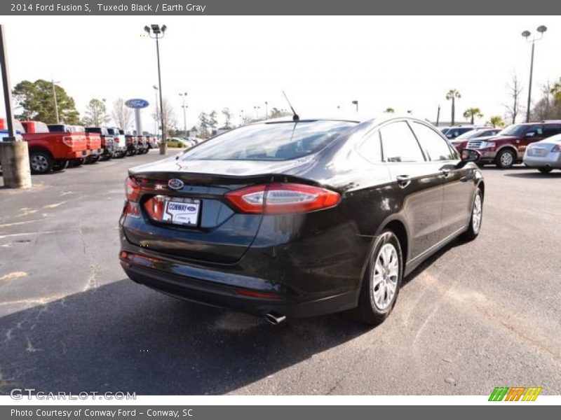 Tuxedo Black / Earth Gray 2014 Ford Fusion S