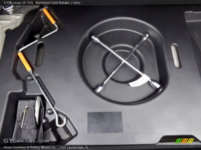 Burnished Gold Metallic / Ivory 2000 Lexus GS 300