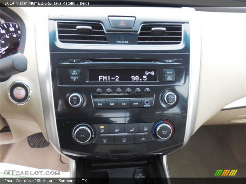 Java Metallic / Beige 2014 Nissan Altima 2.5 S