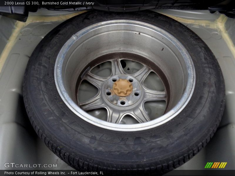 Burnished Gold Metallic / Ivory 2000 Lexus GS 300