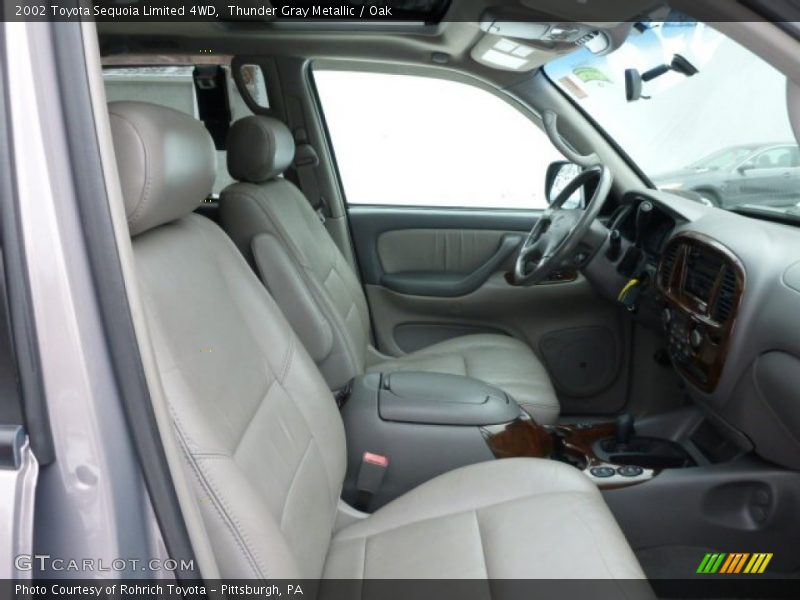 Thunder Gray Metallic / Oak 2002 Toyota Sequoia Limited 4WD