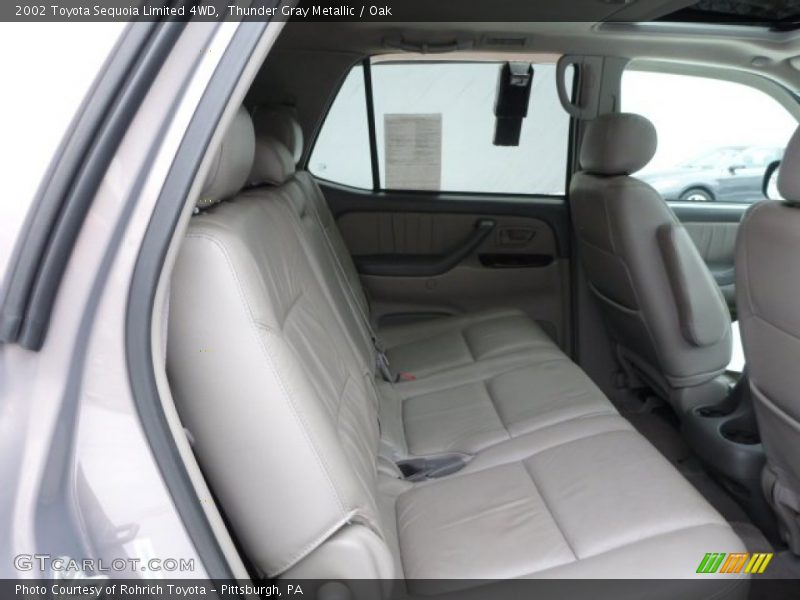 Thunder Gray Metallic / Oak 2002 Toyota Sequoia Limited 4WD