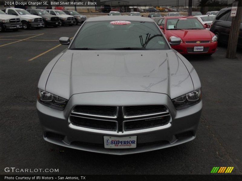 Billet Silver Metallic / Black 2014 Dodge Charger SE