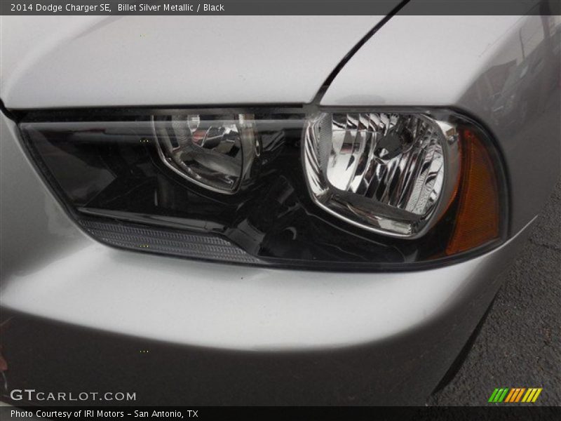Billet Silver Metallic / Black 2014 Dodge Charger SE