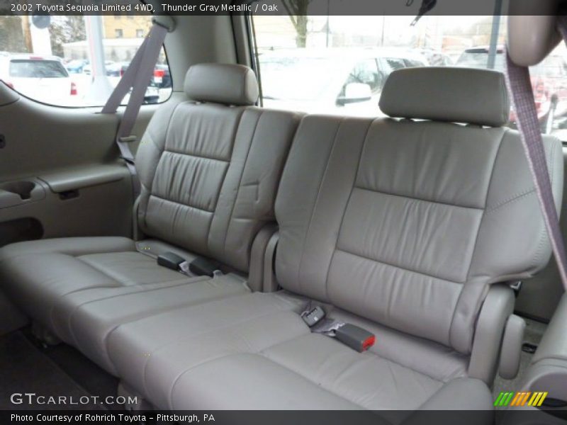 Thunder Gray Metallic / Oak 2002 Toyota Sequoia Limited 4WD