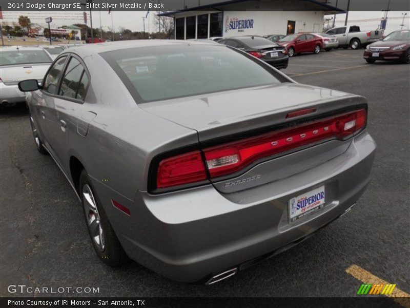 Billet Silver Metallic / Black 2014 Dodge Charger SE