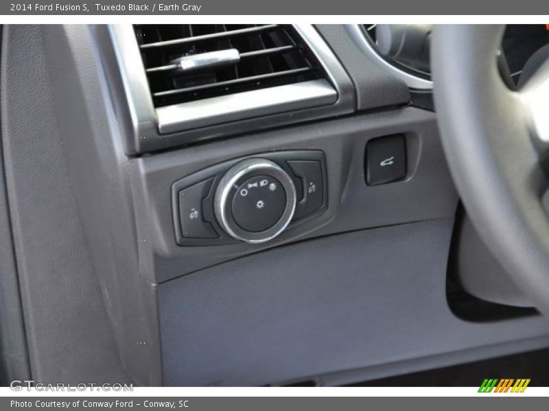 Tuxedo Black / Earth Gray 2014 Ford Fusion S