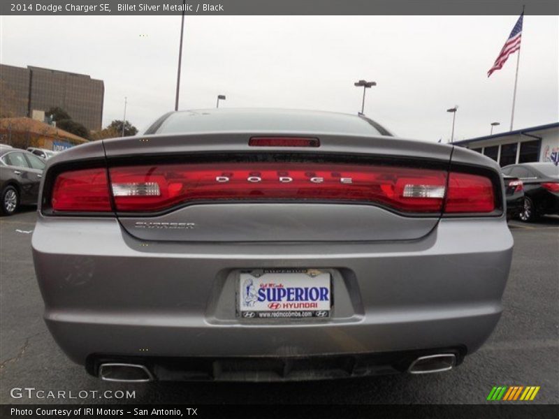 Billet Silver Metallic / Black 2014 Dodge Charger SE
