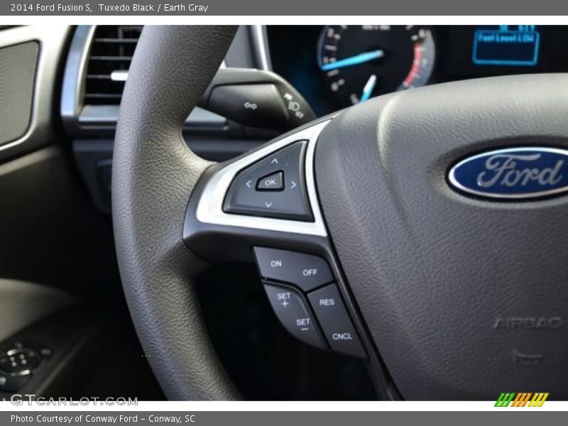 Tuxedo Black / Earth Gray 2014 Ford Fusion S