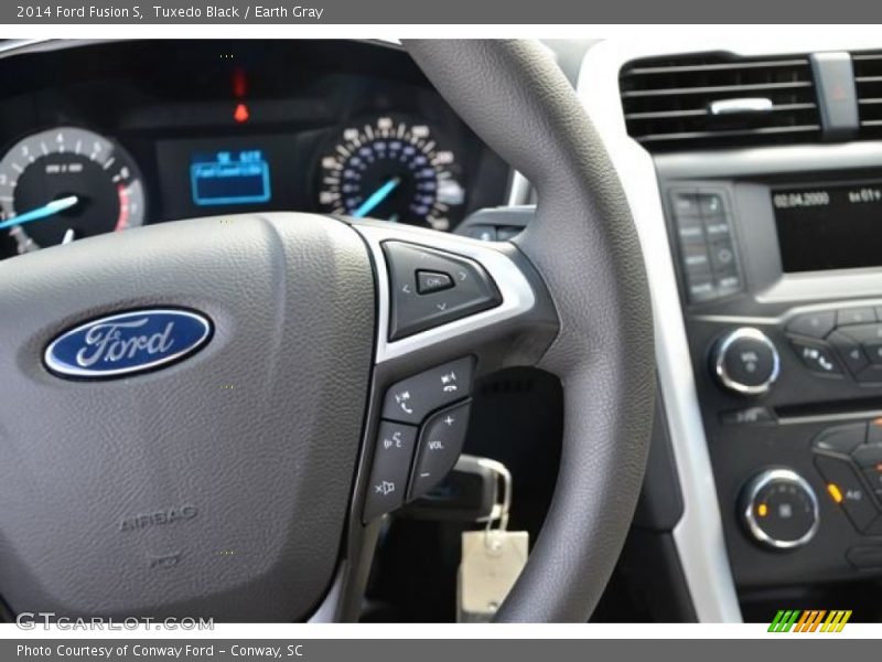Tuxedo Black / Earth Gray 2014 Ford Fusion S