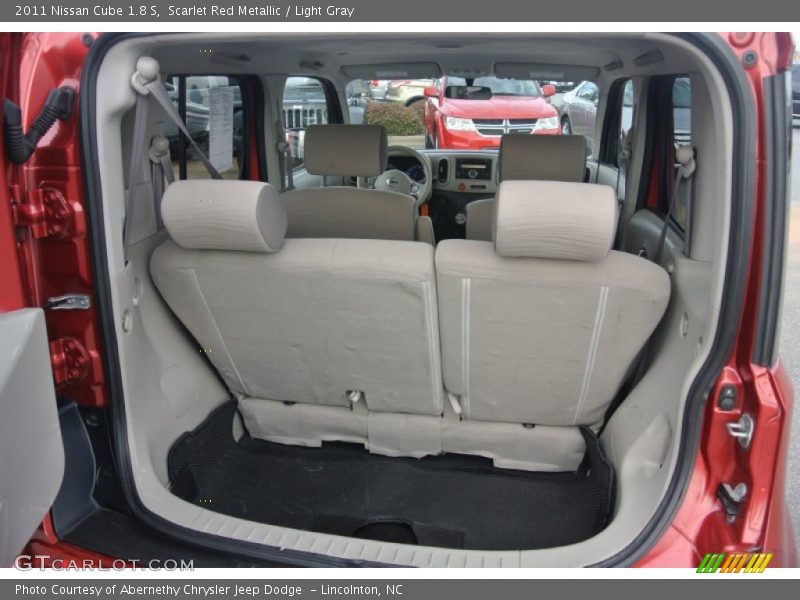 Scarlet Red Metallic / Light Gray 2011 Nissan Cube 1.8 S