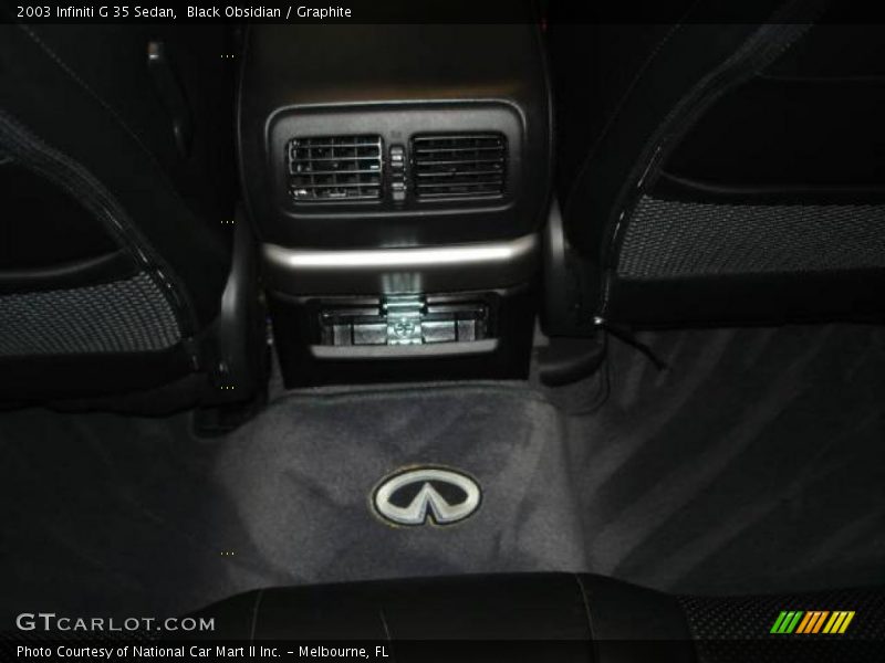 Black Obsidian / Graphite 2003 Infiniti G 35 Sedan