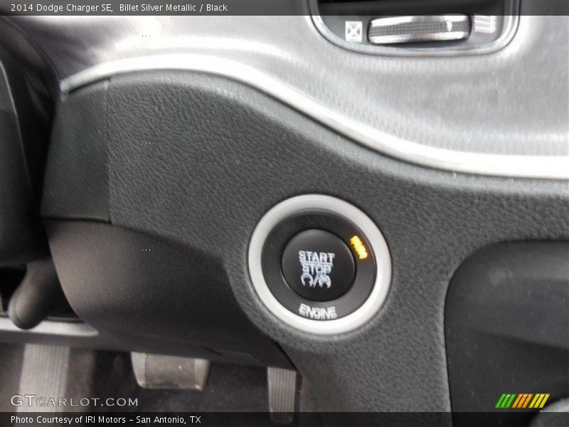 Billet Silver Metallic / Black 2014 Dodge Charger SE