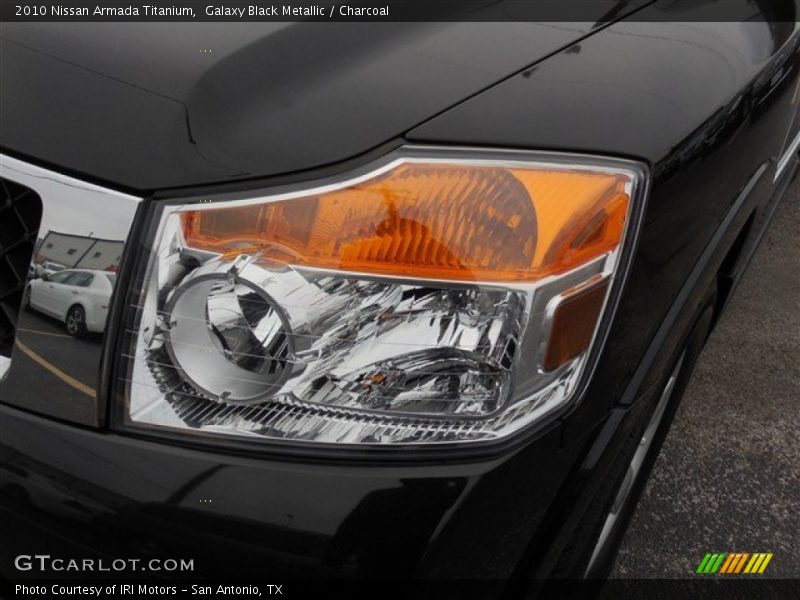 Galaxy Black Metallic / Charcoal 2010 Nissan Armada Titanium