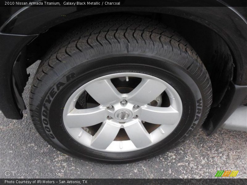 Galaxy Black Metallic / Charcoal 2010 Nissan Armada Titanium