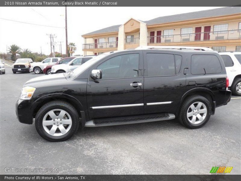 Galaxy Black Metallic / Charcoal 2010 Nissan Armada Titanium