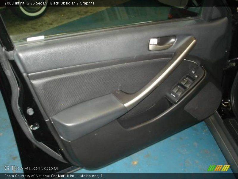 Black Obsidian / Graphite 2003 Infiniti G 35 Sedan