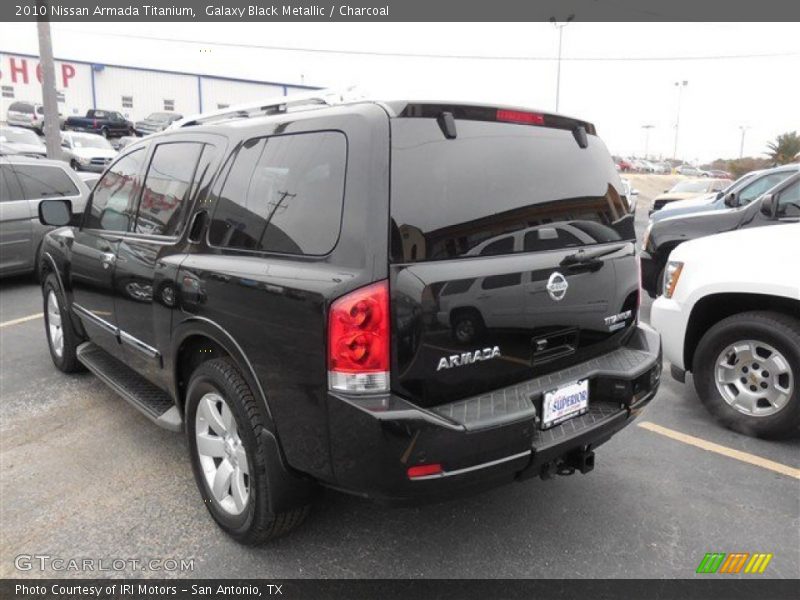 Galaxy Black Metallic / Charcoal 2010 Nissan Armada Titanium