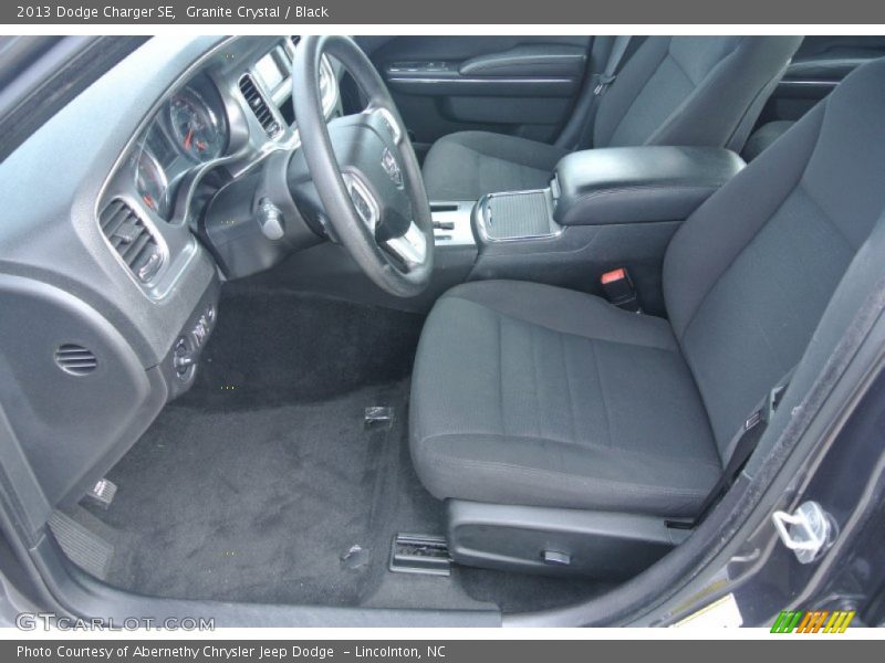 Granite Crystal / Black 2013 Dodge Charger SE