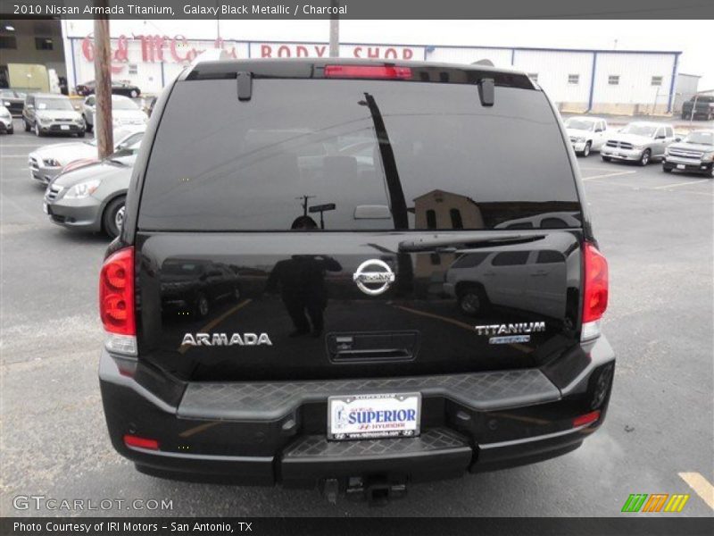 Galaxy Black Metallic / Charcoal 2010 Nissan Armada Titanium