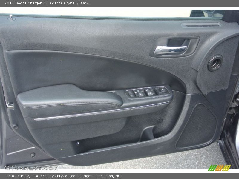 Granite Crystal / Black 2013 Dodge Charger SE