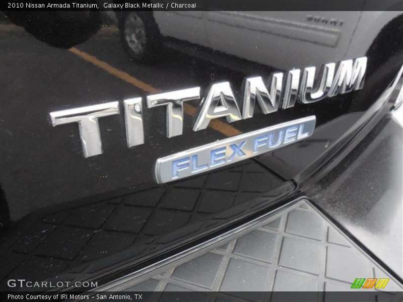 Galaxy Black Metallic / Charcoal 2010 Nissan Armada Titanium