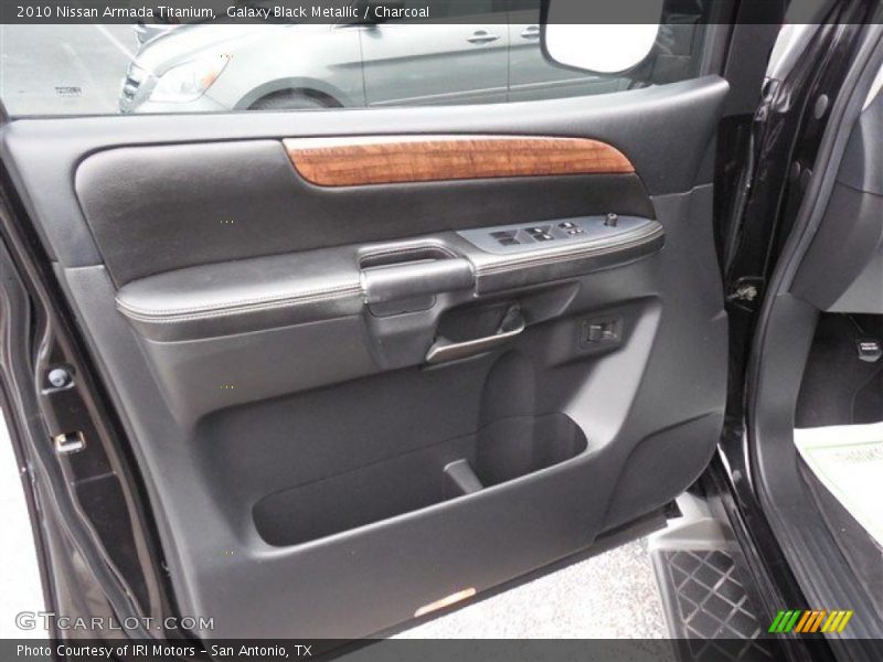 Galaxy Black Metallic / Charcoal 2010 Nissan Armada Titanium