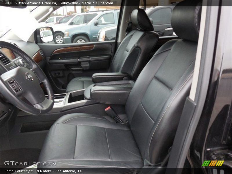 Galaxy Black Metallic / Charcoal 2010 Nissan Armada Titanium