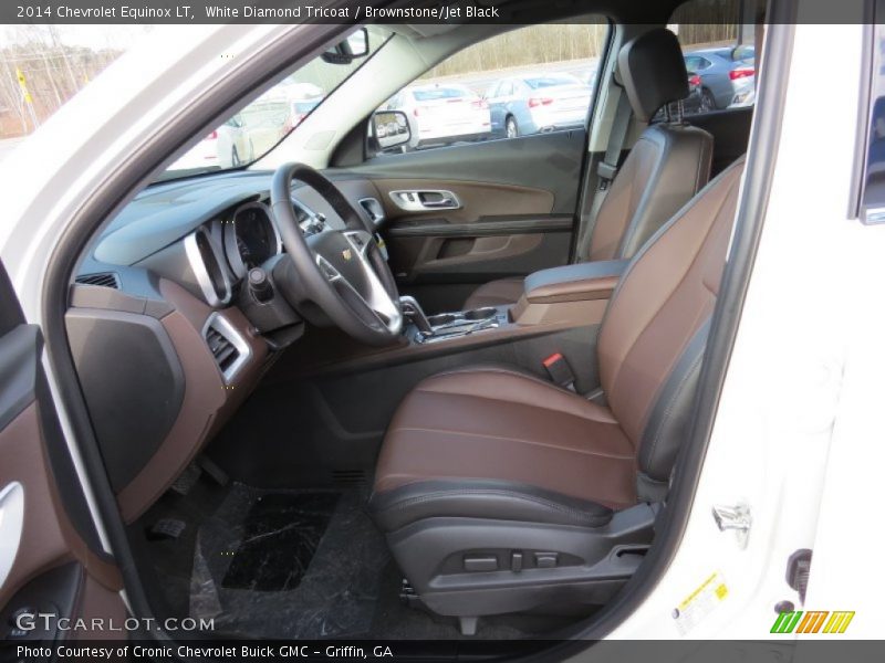 Front Seat of 2014 Equinox LT