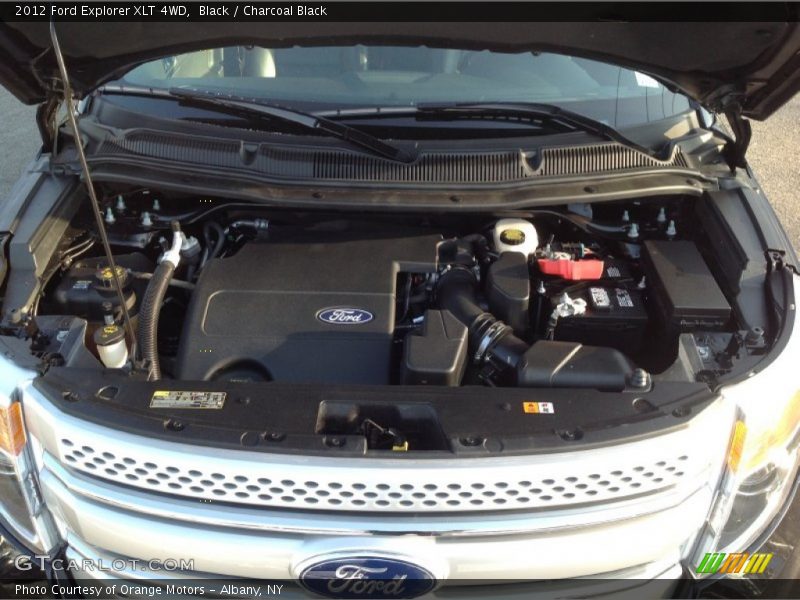 Black / Charcoal Black 2012 Ford Explorer XLT 4WD