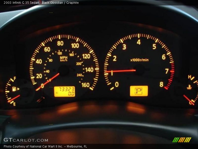 Black Obsidian / Graphite 2003 Infiniti G 35 Sedan
