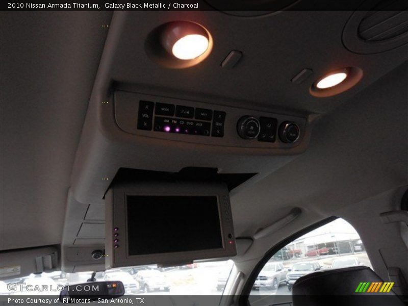 Galaxy Black Metallic / Charcoal 2010 Nissan Armada Titanium