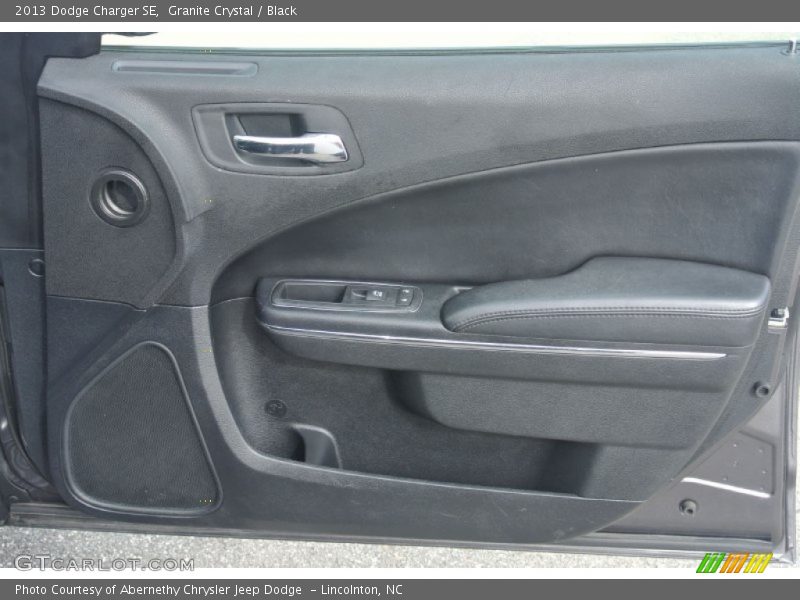 Granite Crystal / Black 2013 Dodge Charger SE