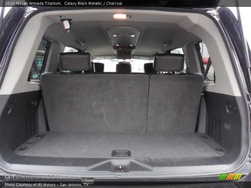 Galaxy Black Metallic / Charcoal 2010 Nissan Armada Titanium